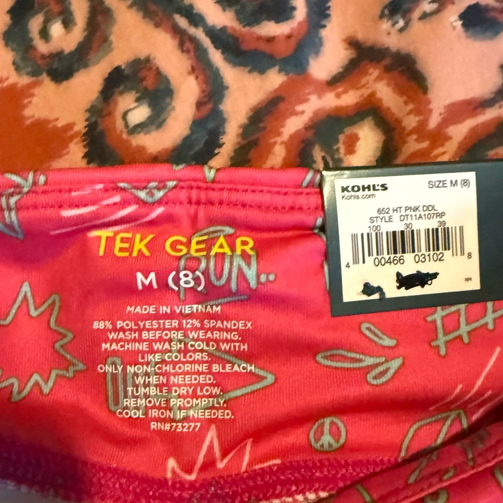Tek Gear NWT girls m8 - Picture 3 of 3